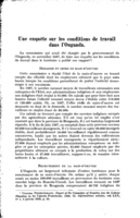 Une enquête sur les conditions de travail dans l'Ouganda