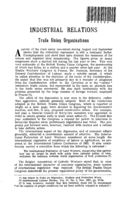 Trade union organisations