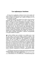 Los reglamentos interiores