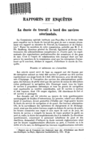La durée du travail à bord des navires néerlandais