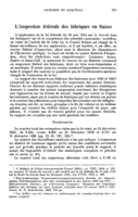 L'inspection fédérale des fabriques en Suisse