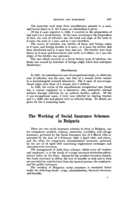 The working of social insurance schemes in Bulgaria