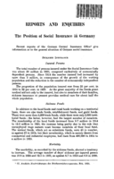 The position of social insurance in Germany