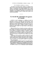 Le travail des prisonniers de guerre au Canada