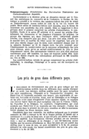 Les prix de gros dans différents pays