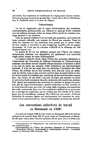Les conventions collectives de travail en Roumanie en 1926