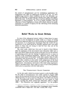 Relief works in Great Britain