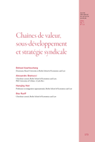 Chaînes de valeur, sous-développement et stratégie syndicale