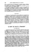 La durée du travail en Roumanie