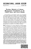 Wartime methods of labour-management consultation in the United States and Great Britain
