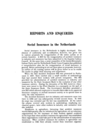 Social insurance in the Netherlands