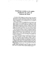 Problemas sociales en la región productora de cobre de Rodesia del Norte