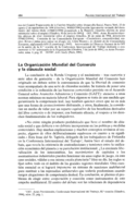 La Organización Mundial del Comercio y la cláusula social