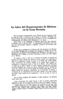 La labor del departamento de fábricas en la Gran Bretaña