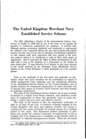 The United Kingdom merchant navy established service scheme
