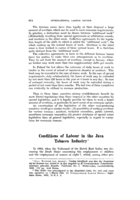 Conditions of labour in the Java tobacco industry