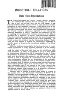 Trade union organisations