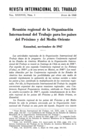 Reunión regional de la Organización Internacional del Trabajo para los países del Próximo y del Medio Oriente: Estambul, noviembre de 1947