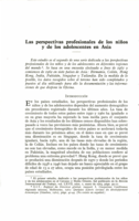Las perspectivas profesionales de los niños y de los adolescentes en Asia