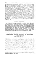 L'application des lois ouvrières au Queensland en 1922-1923