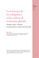La resistencia de los trabajadores en las cadenas de suministro globales: huelgas salvajes, campañas transnacionales y acuerdos internacionales