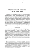 Organización de la emigración de los Países Bajos