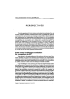 Lutte contre le chômage et exclusion: les conceptions du BIT