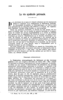 La vie syndicale patronale