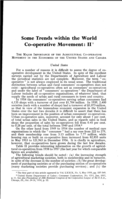 Some trends within the world co-operative movement: II