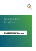 2017 Global estimates of modern slavery and child labour: regional brief for Africa