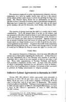 Collective labour agreements in Rumania in 1926