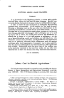 Labour cost in Danish agriculture
