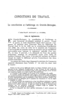 La conciliation et l'arbitrage en Grande-Bretagne: l'arbitrage pendant la guerre