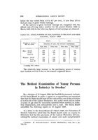 The medical examination of young persons in industry in Sweden