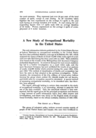 A new study of occupational mortality in the United States