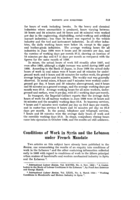 Conditions of work in Syria and the Lebanon under French mandate