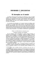 El desempleo en el mundo