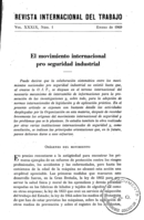 El movimiento internacional pro seguridad industrial
