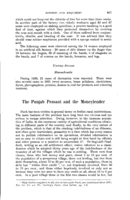 The Punjab peasant and the moneylender