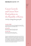 Green growth and green new deal policies in the Republic of Korea: are they creating decent green jobs?