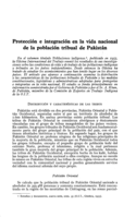 Protección e integración en la vida nacional de la población tribual de Pakistán