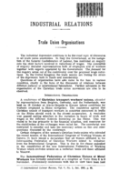 Trade union organisations