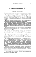 Le cancer professionnel: II