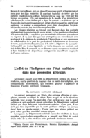 L'effet de l'indigence sur l'état sanitaire dans une possession africaine