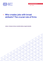 Who creates jobs with broad skillsets?: the crucial role of firms