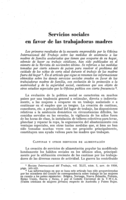 Servicios sociales en favor de las trabajadoras madres