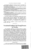 Vocational guidance for young persons in Sweden