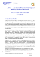 Africa - Arab States Tripartite Interregional Meeting on Labour Migration: virtual event, 15-16 November 2021: concept note
