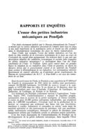 L'essor des petites industries mécaniques au Pendjab