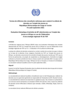 Termes de référence des consultants nationaux pour soutenir la collecte de données sur l'emploi des jeunes en République Démocratique de Congo et Tunisie, fin août-septembre 2021: évaluation thématique d'activités du BIT sélectionnées sur l'emploi des jeunes en Afrique en vue de l'élaboration d'une stratégie régionale YE de l'OIT